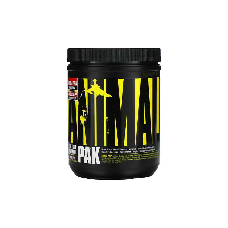 Animal Pak Multivitamin Supplement - Cherry Berry Flavor, 312g | Essential Nutrients for Athletes & Fitness Enthusiasts | Pre-Workout & Post-Workout Support