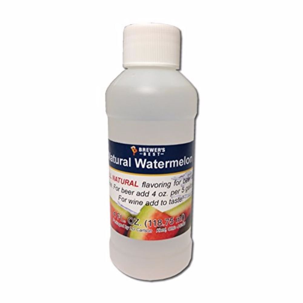 Brewer's Best Natural Watermelon Beer and Wine Flavoring - Perfect for Home Brewing, Craft Cocktails, and DIY Beverages