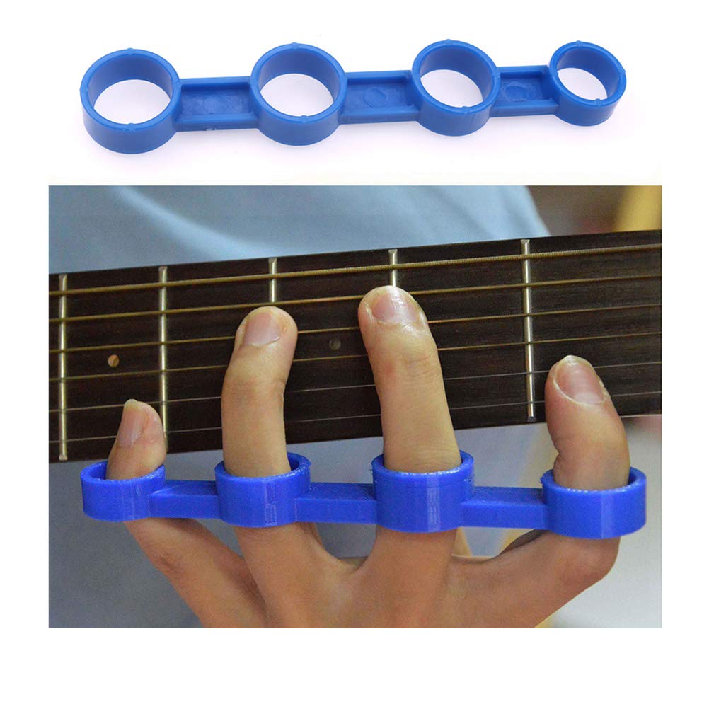 Guitar Hand Grip Strengthener - Finger Exercise Trainer for Guitar & Piano Players - Improve Grip Strength & Dexterity - Perfect for Musicians, Beginners & Music Therapy Sessions