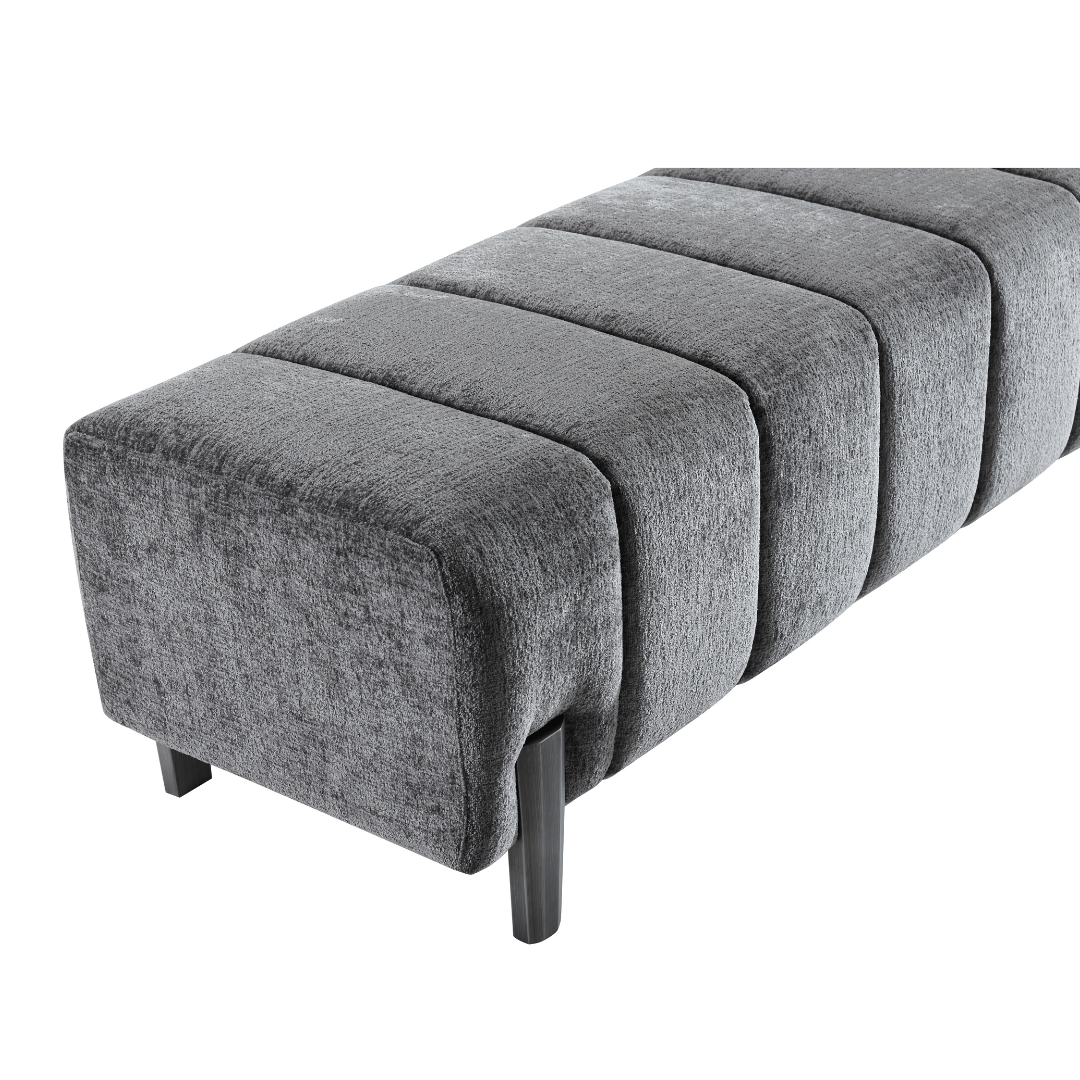 PAVIA Wooden Bench Seat - Rustic Outdoor Garden Bench for Patio, Deck, and Backyard - Durable and Weather-Resistant for Long-Lasting Use