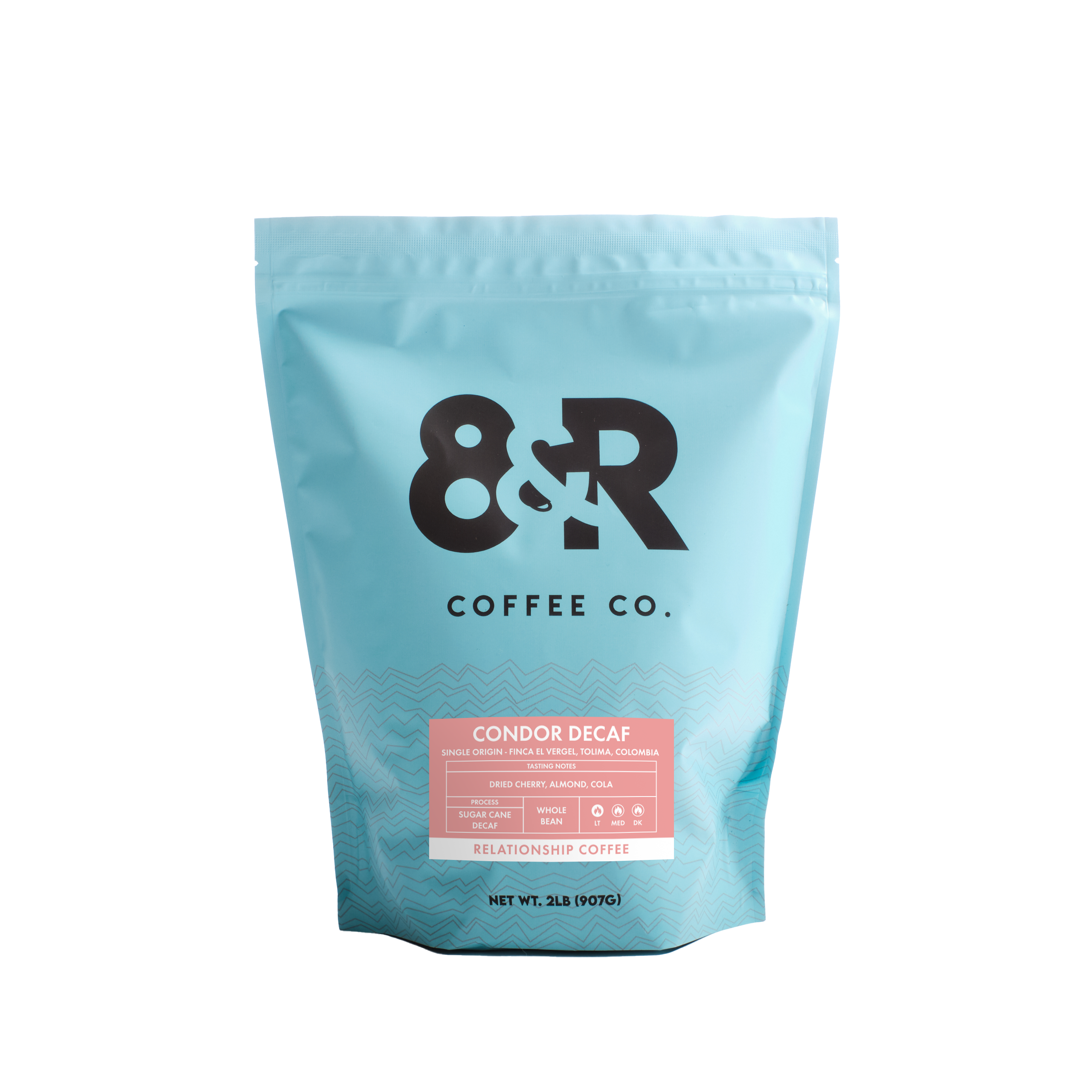 Condor Decaf Coffee - Premium Swiss Water Process Decaffeinated Coffee Beans for a Smooth & Rich Flavor - Perfect for Evening Relaxation & Sensitive Stomachs