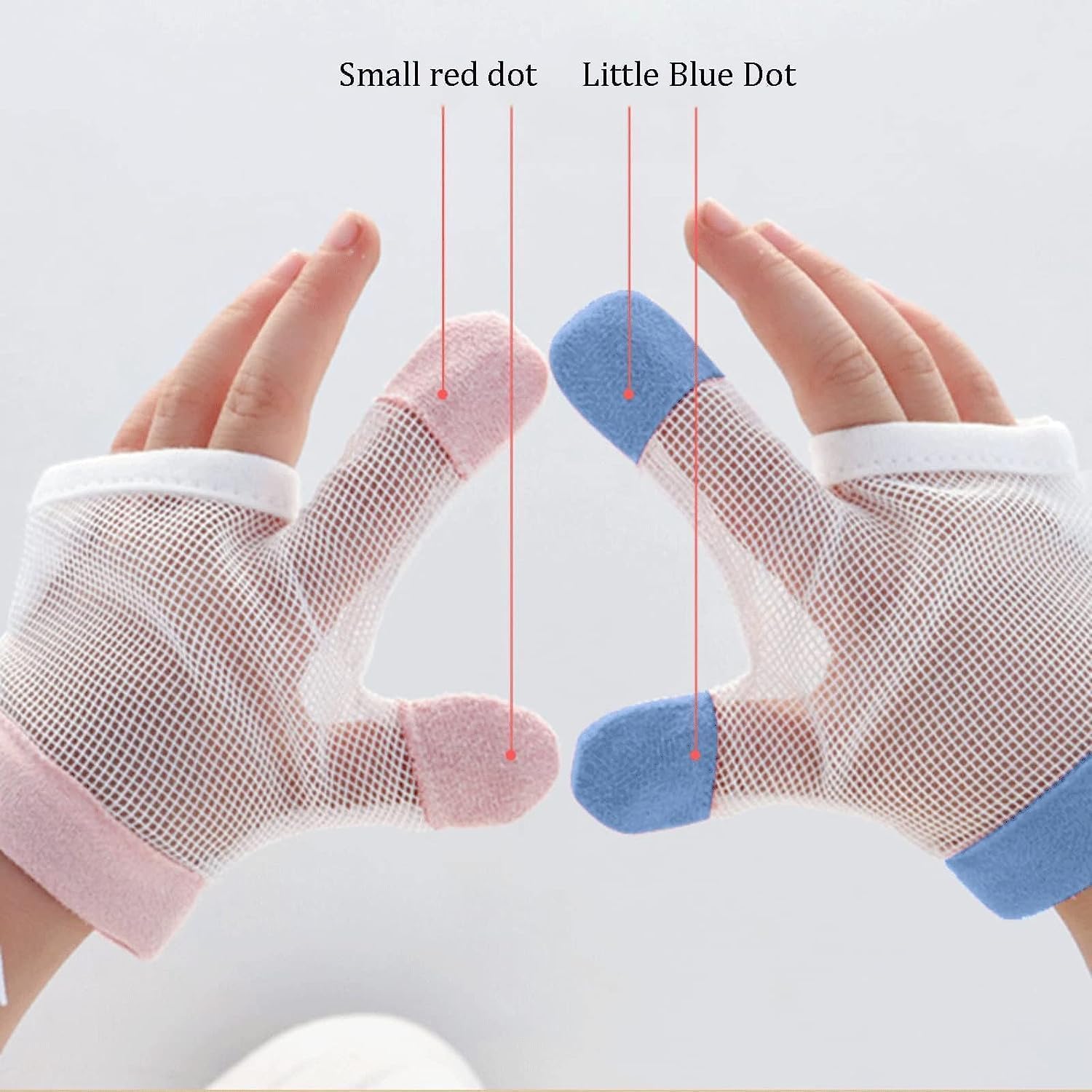Anti Thumb Sucking Gloves for Babies & Kids - Edible, Non-Toxic & Comfortable (Size C, Large) | Help Stop Thumb Sucking Habit | Perfect for Daytime & Nighttime Use