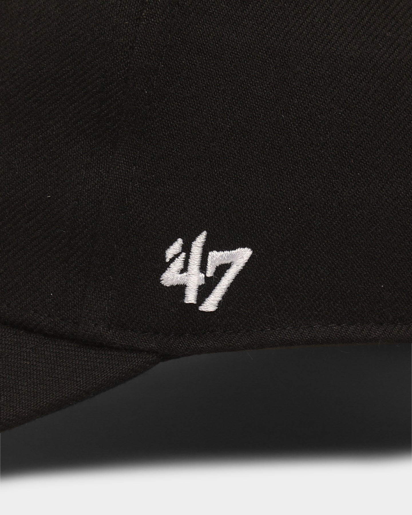 47 Brand MVP DT Snapback Hat - Adjustable Black Baseball Cap for Men & Women - Perfect for Sports, Casual Wear & Outdoor Activities
