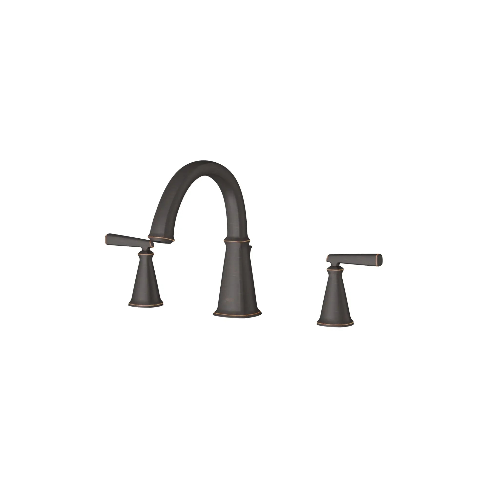 Edgemere® Bathtub Faucet with Lever Handles - Compatible with Flash® Rough In Valve - Durable Brass Construction for Bathroom & Shower Use