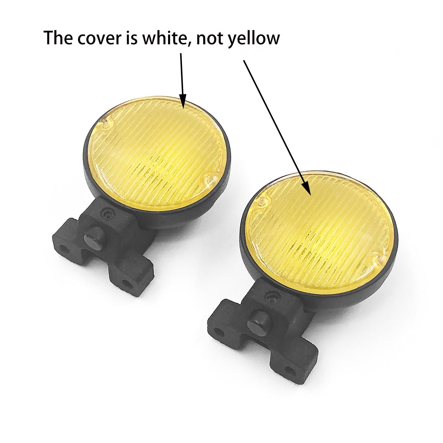 1/16 Scale RC Car LED Headlight Spare Parts for Capo Off-Road Crawler Vehicles - DIY Upgrade & Replacement for Night Driving & Trail Adventures