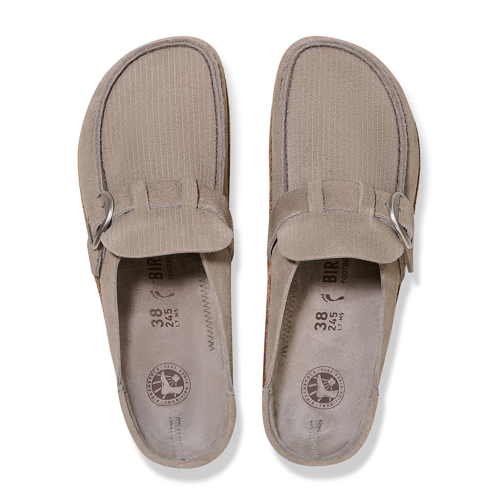 Birkenstock Buckley Narrow Clog (Women)   Corduroy Stone Coin