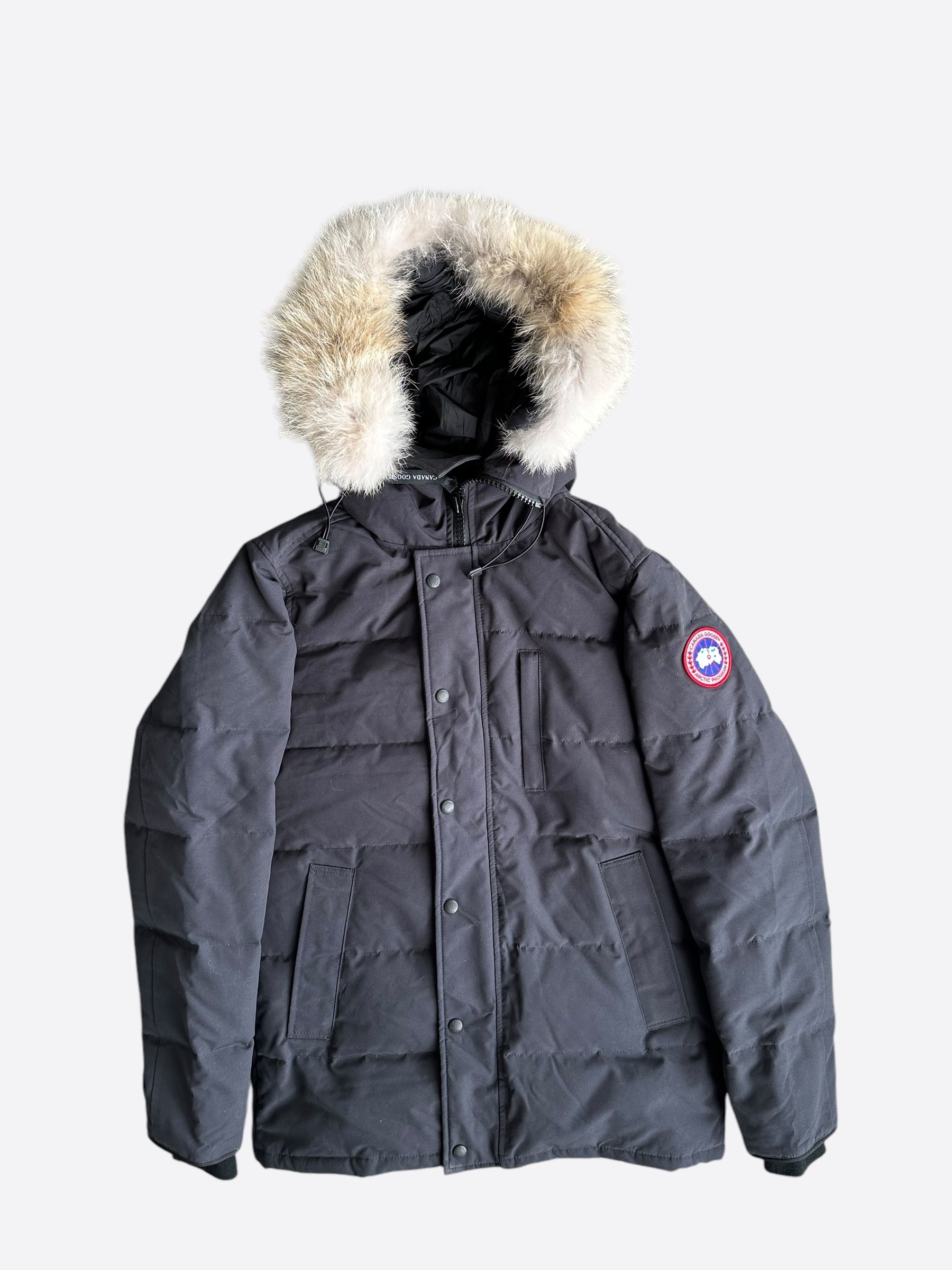 Canada Goose Navy Fusion Carson Men's Jacket - Waterproof Winter Coat for Outdoor Activities & Urban Style