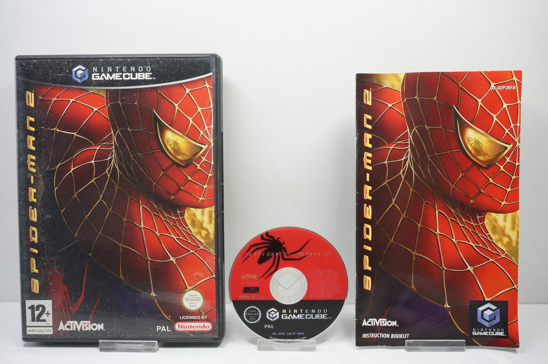 Spider-Man 2 GameCube Video Game - Marvel Superhero Action Adventure for Nintendo GameCube - Perfect for Marvel Fans & Retro Gaming Collectors