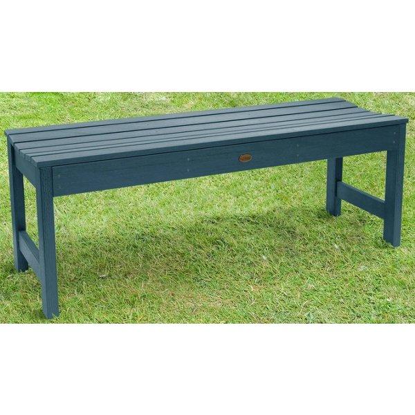 Lehigh Backless Synthetic Wood Picnic Bench - Durable Outdoor Dining Table for Patio, Garden & Park - Perfect for BBQs, Camping & Family Gatherings