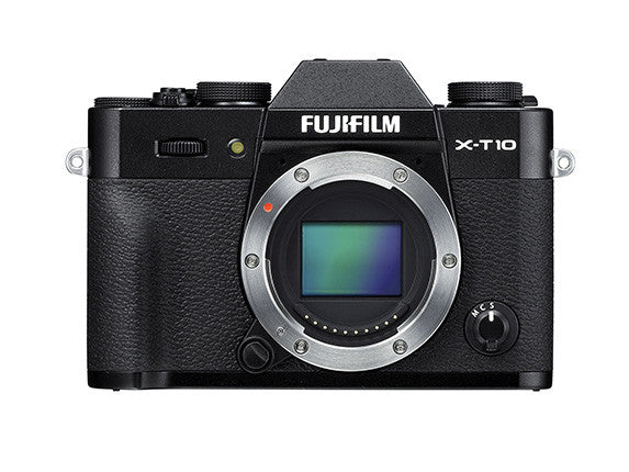 Fujifilm X-T10 Mirrorless Digital Camera with 18-55mm Lens (Black) - Perfect for Travel Photography, Vlogging & Street Shooting