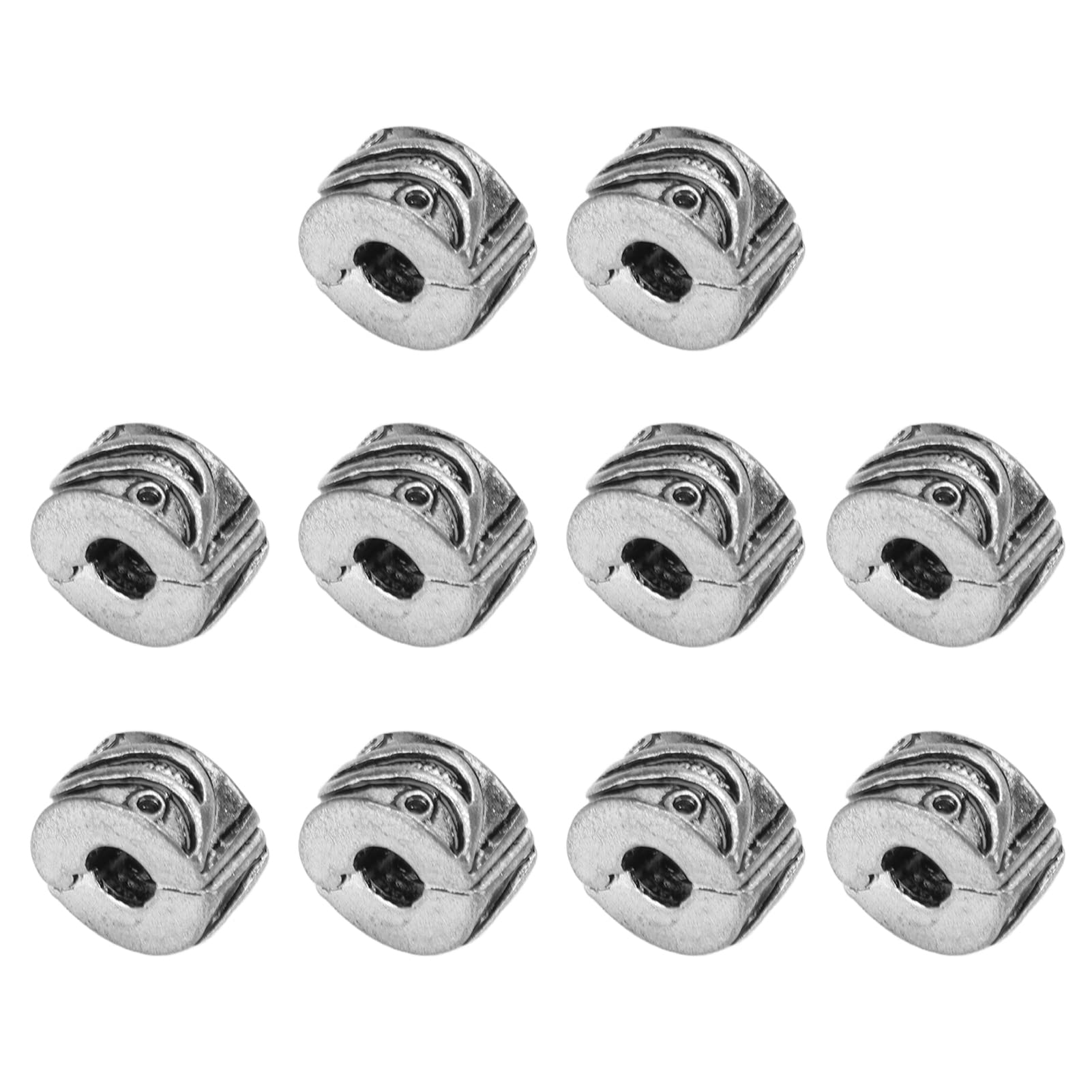 DIY Non-Slip Clip Lock Beads for Jewelry Making - Secure Positioning Beads for Snake Chain Bracelets, Handmade Beading Supplies for Crafting Unique Friendship Bracelets & Fashion Accessories (Perfect for Gifts, Parties & DIY Projects)