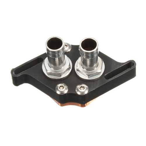 High-Performance Copper Base North Bridge Water Cooling Block - Efficient CPU Liquid Cooling System for PC Gaming & Overclocking - Perfect for High-End Desktop Builds & Custom Water Cooling Loops