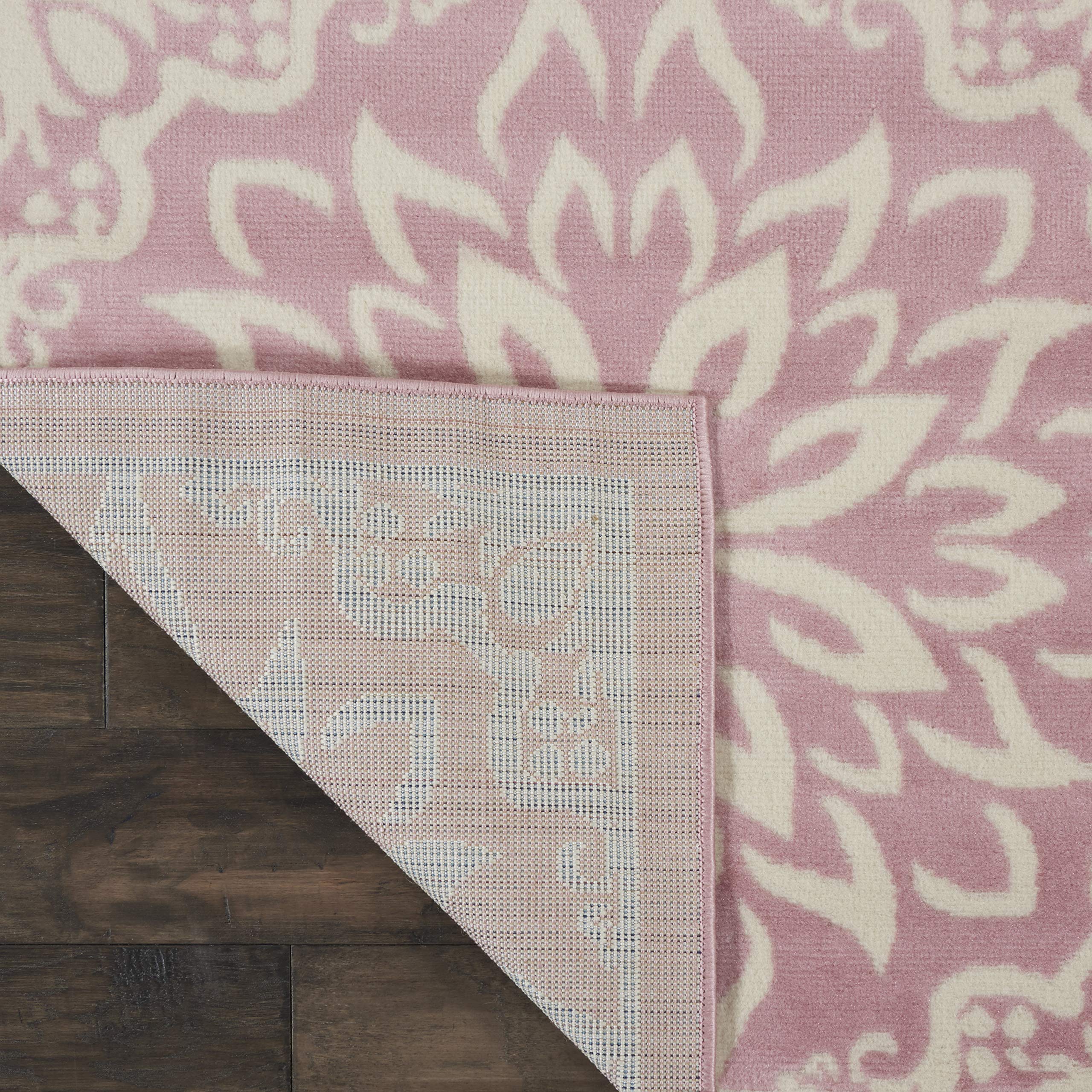 Nourison Jubilant Floral Ivory/Pink 8'6