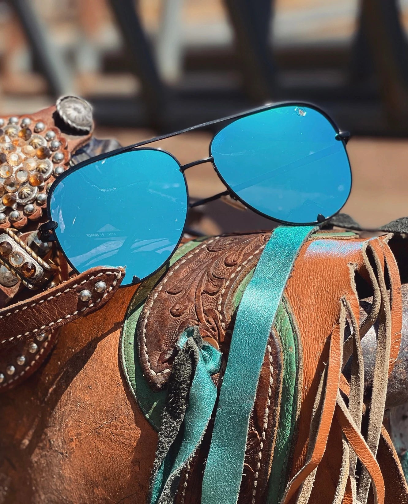 Bonfire Jaden Baja Blue Polarized Sunglasses for Men & Women - UV400 Protection, Lightweight & Stylish - Perfect for Beach, Driving & Outdoor Activities