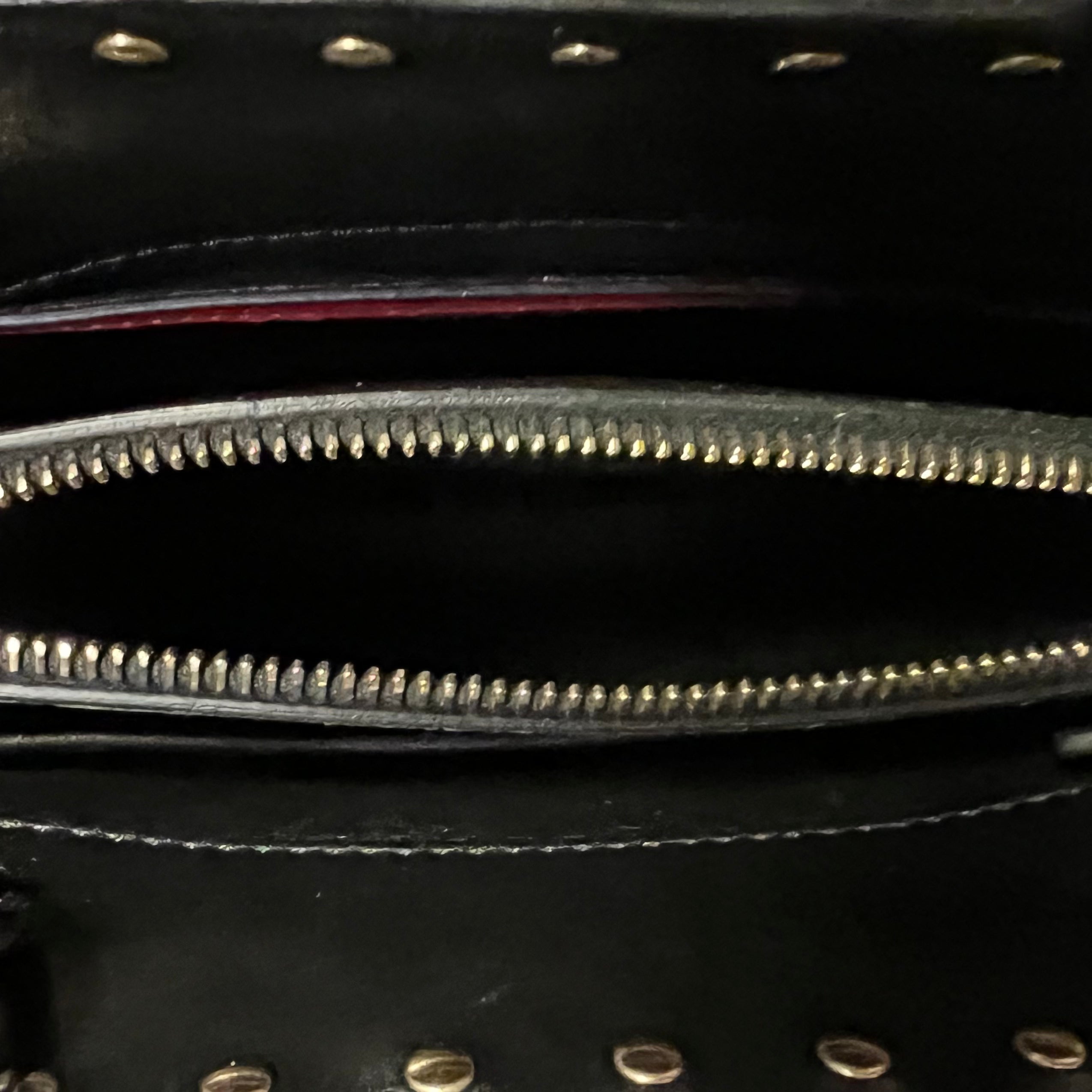 Valentino Microstud Top Handle Crossbody Tote Bag - Luxury Designer Handbag for Women | Perfect for Work, Travel & Evening Events