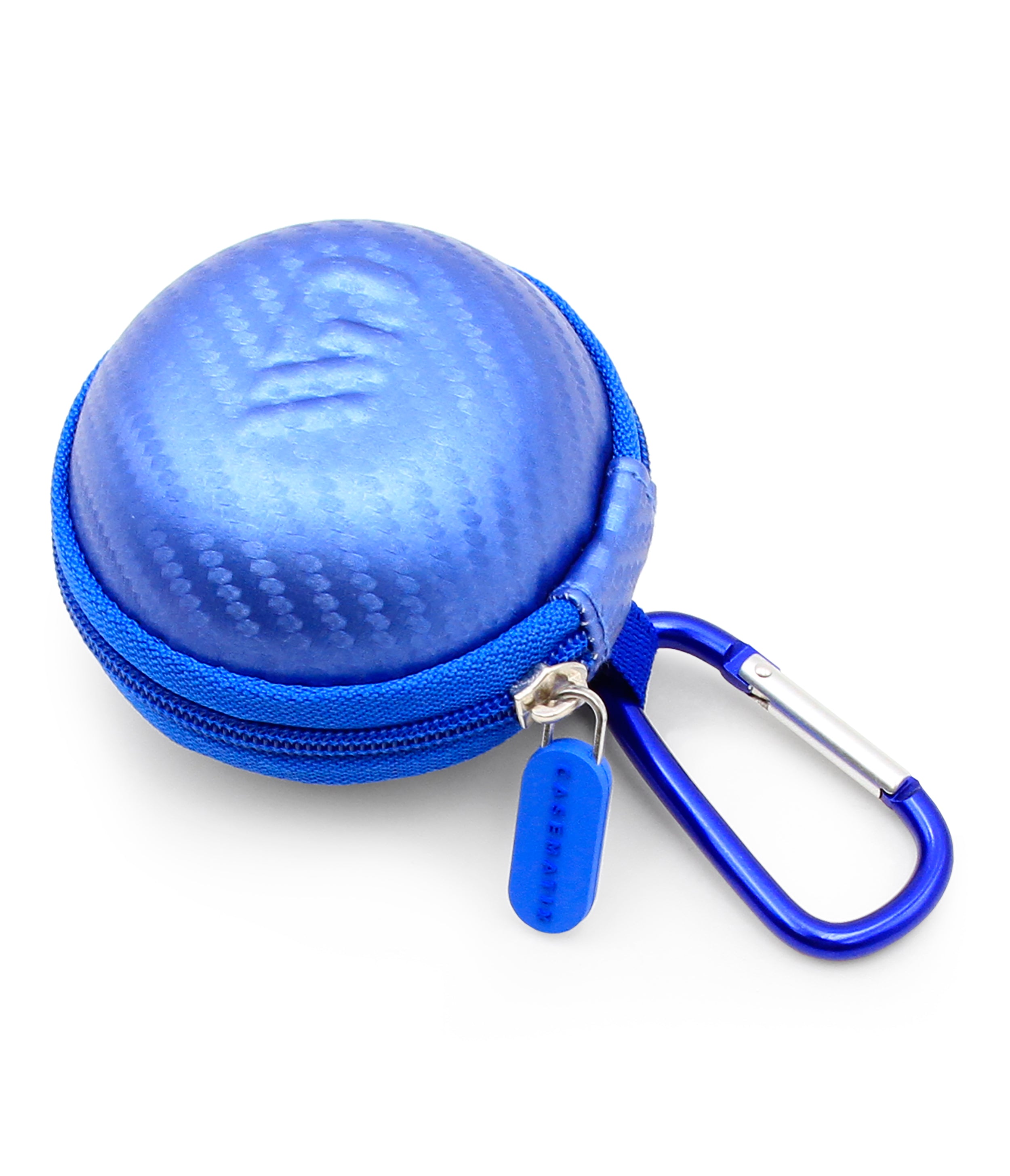 CASEMATIX 3 Hard Shell EVA Travel Case with Carabiner Clip - Waterproof Protective Storage for Small Accessories up to 2.5 x 2.5 x 1 Inch - Perfect for Travel, Camping, Hiking & Outdoor Gear Organization