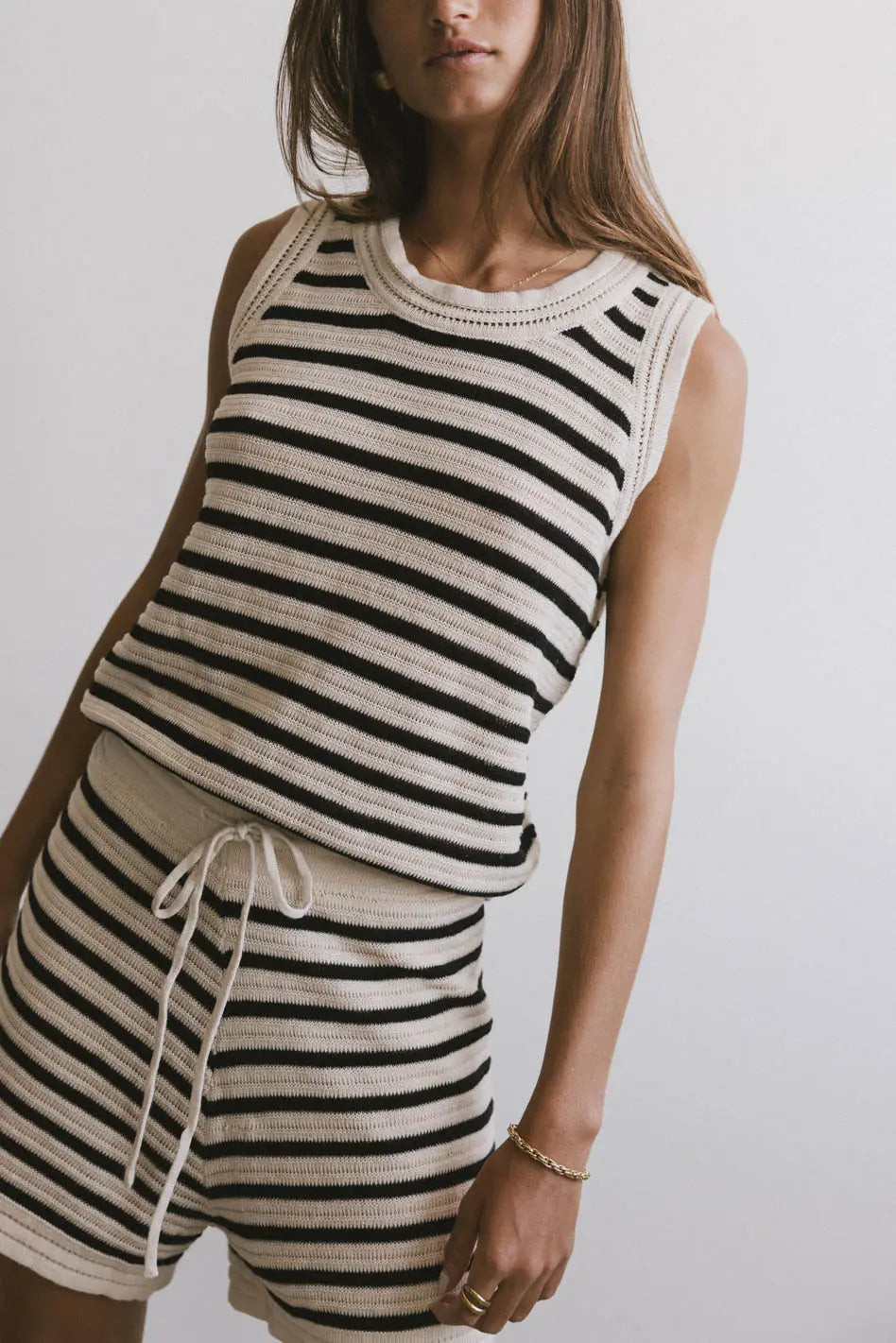 Esme Knit Tank Top for Women - Soft & Breathable Summer Casual Wear - Perfect for Beach, Travel & Everyday Outfits - FINAL SALE