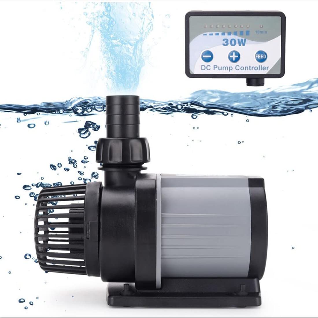 Ultra-Quiet 40W Submersible Water Fountain Pump for Fish Pond, Aquarium, Water Tank - Energy Efficient & Low Noise - Perfect for Indoor/Outdoor Ponds, Garden Fountains & Hydroponic Systems
