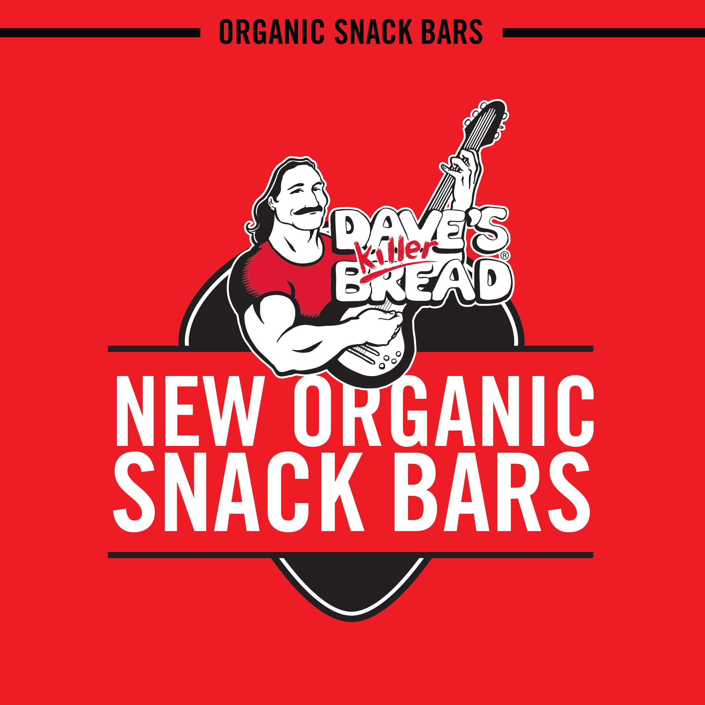 Dave's Killer Bread Organic Snack Bars - Trail Mix Crumble | Healthy On-the-Go Snacks for Hiking, Work & School Lunch | Gluten-Free & Non-GMO