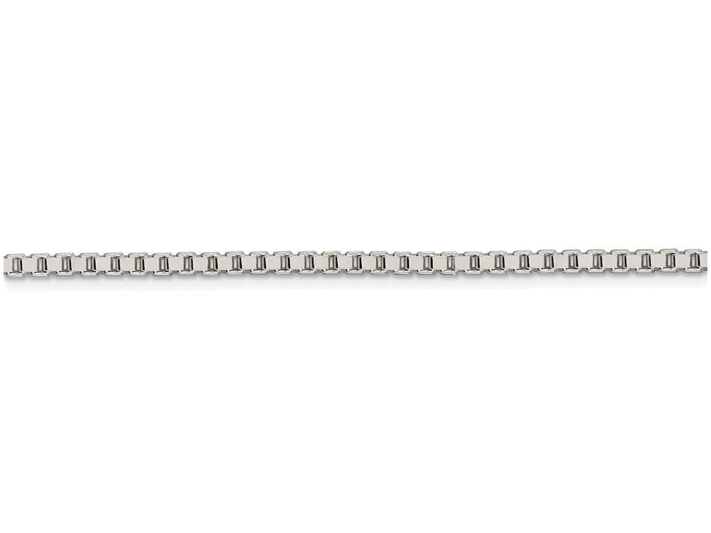 FJC Finejewelers 16 Inch Sterling Silver 2.5mm Box Chain Necklace for Women - Durable & Elegant Jewelry Gift for Everyday Wear, Special Occasions