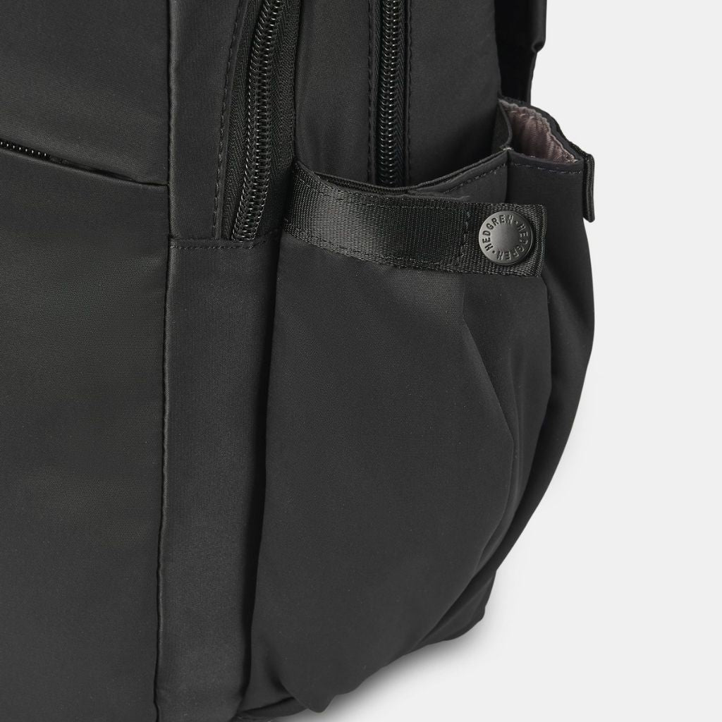 Hedgren Cosmos 13 Inch Laptop Backpack with RFID Protection - Black | Stylish & Secure Work Bag for Business Travel, Commuting & College