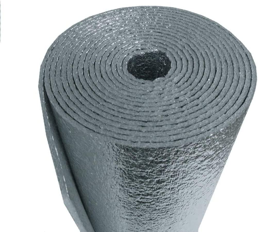 4' x 9' (36 Sqft) Automotive Insulation Roll - Lightweight Sound Deadener & Radiant Heat Barrier for Cars, Vans, SUVs, RVs & Campers - Thermal Protection for Vehicle Interiors & Noise Reduction