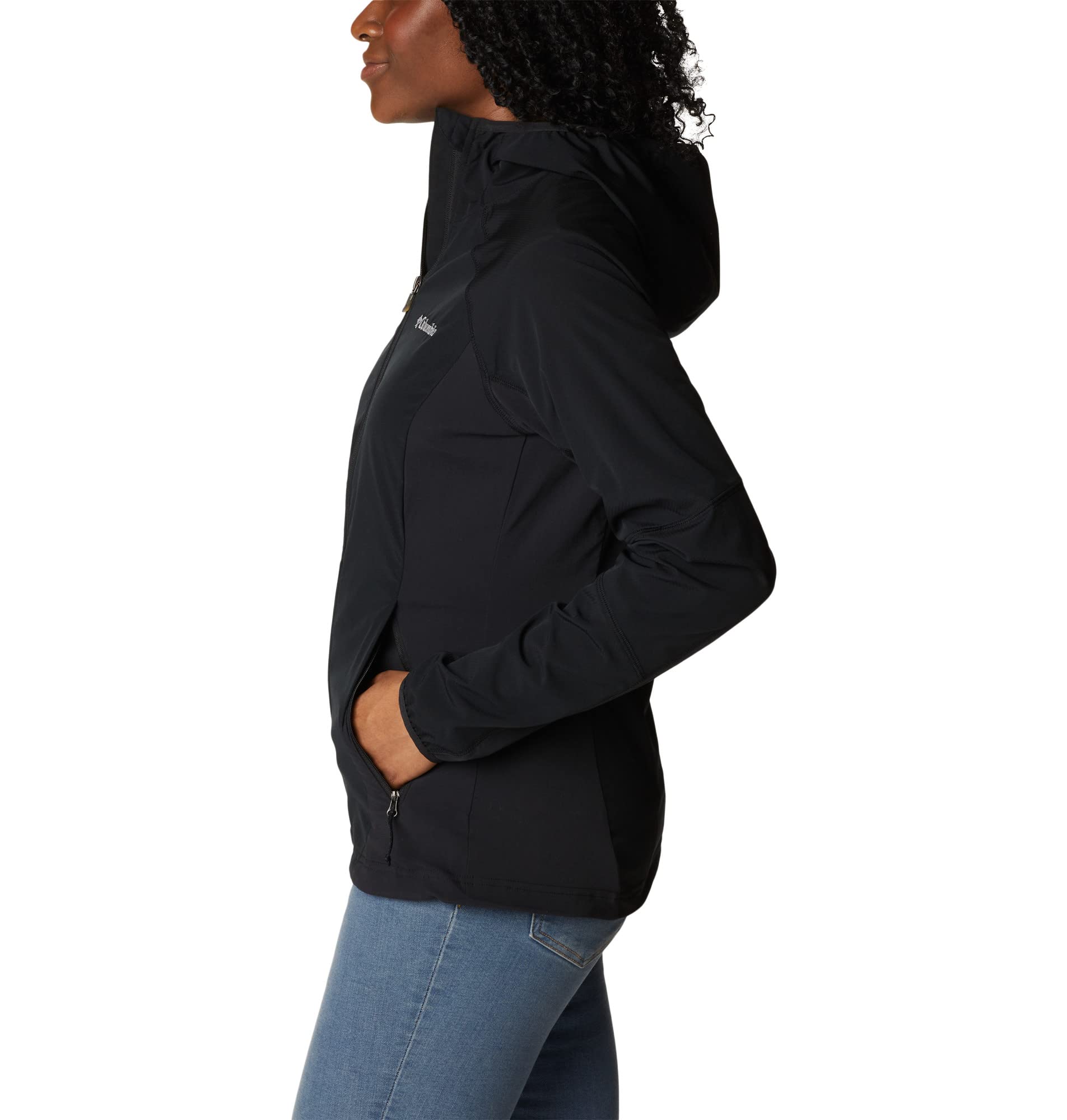 Columbia Women's Sweet As Softshell Hoodie - Waterproof, Windproof & Breathable Jacket for Hiking, Running & Outdoor Activities