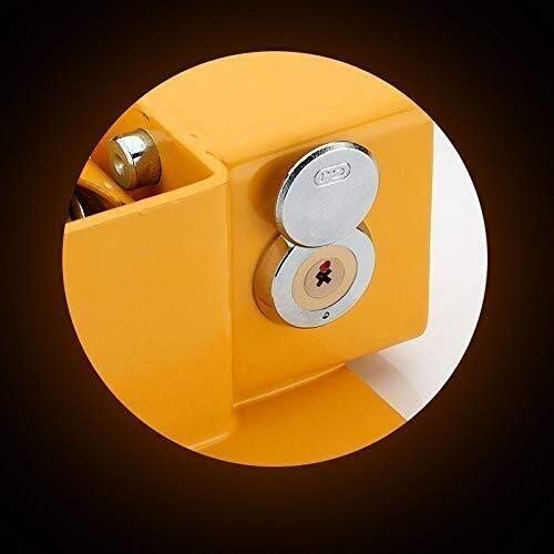 Heavy Duty Parking Barrier Lock - Anti-Crash Fixed Bollard for Vehicle Control & Parking Space Protection | Ideal for Driveways, Garages, Commercial Lots & Restricted Areas
