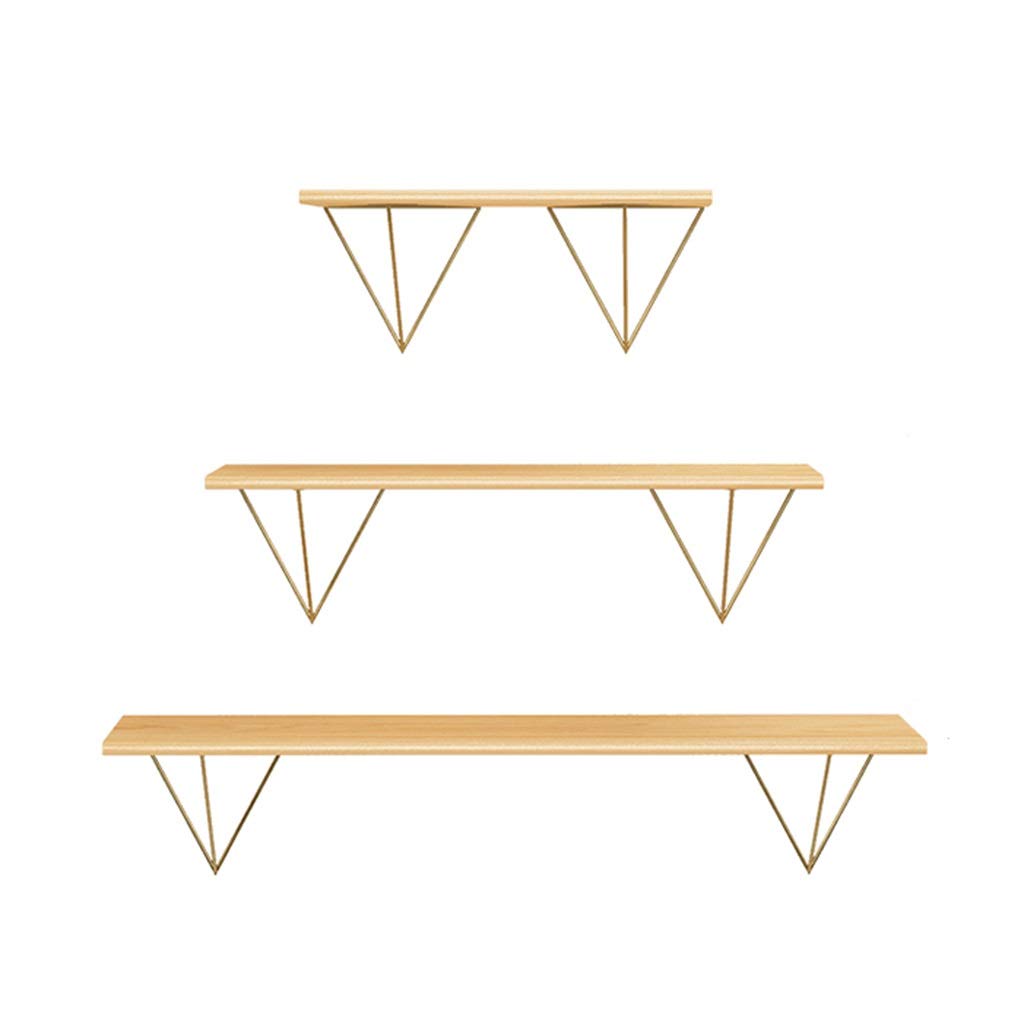Floating Shelves Wall Mounted - Natural Wood Wall Shelf for Living Room, Bedroom, Bathroom - Multi-Functional Storage Rack (60/90/120x22x22cm) - Perfect for Displaying Books, Decor & Organizing Small Items