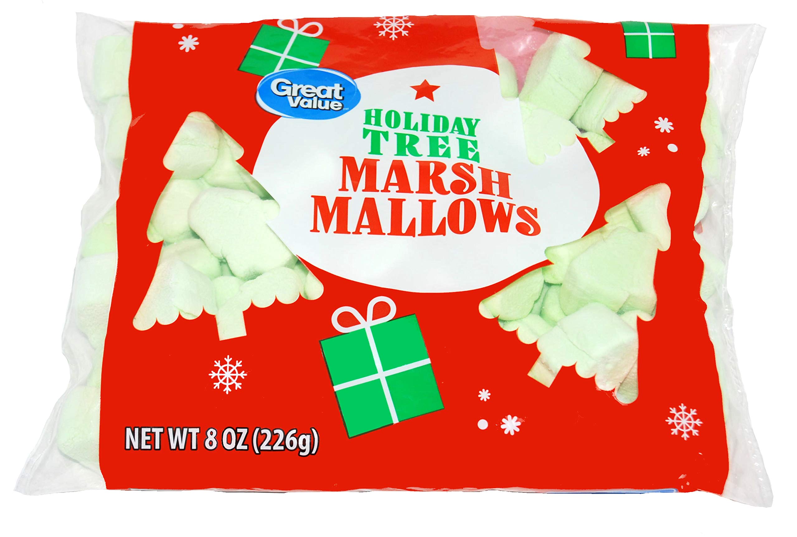 Holiday Tree Marshmallows - Festive Christmas Treats for Baking, Hot Cocoa & Holiday Desserts