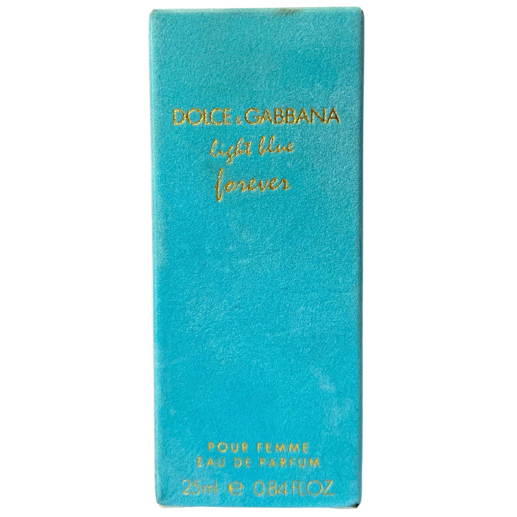 Dolce & Gabbana Light Blue Forever Women's Eau de Parfum 0.84 oz (50 Pack) - Long Lasting Floral Citrus Perfume for Daily Wear & Special Occasions