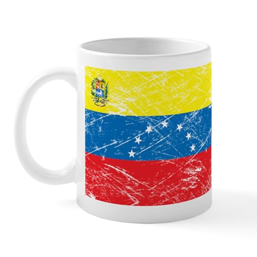 White - Vintage Venezuela Flag Mug