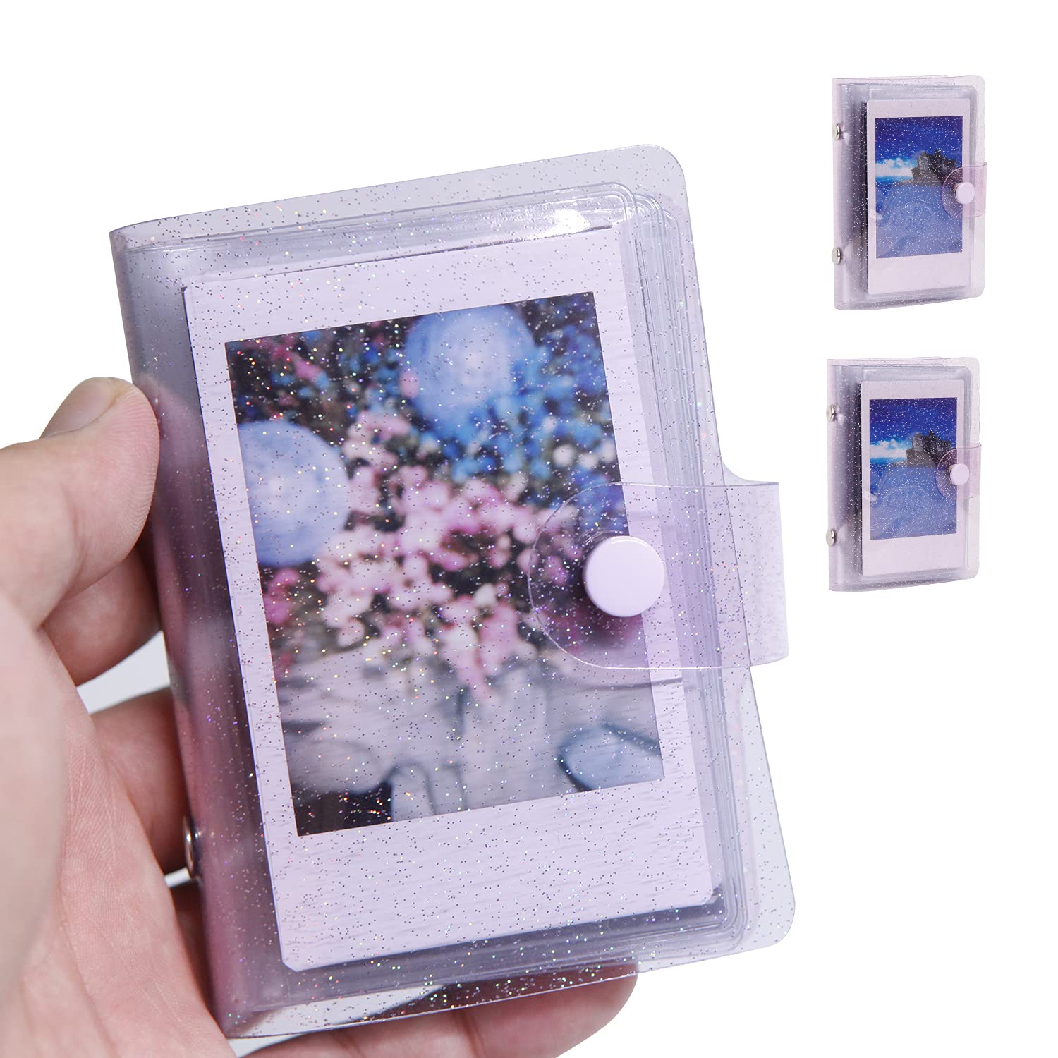 4-Pack 36-Pocket 2x3 Small Photo Album for Fujifilm Instax Mini, Polaroid Snap, Z2300 & Instant Printers - Perfect for Travel, Parties, Weddings & Memory Keeping
