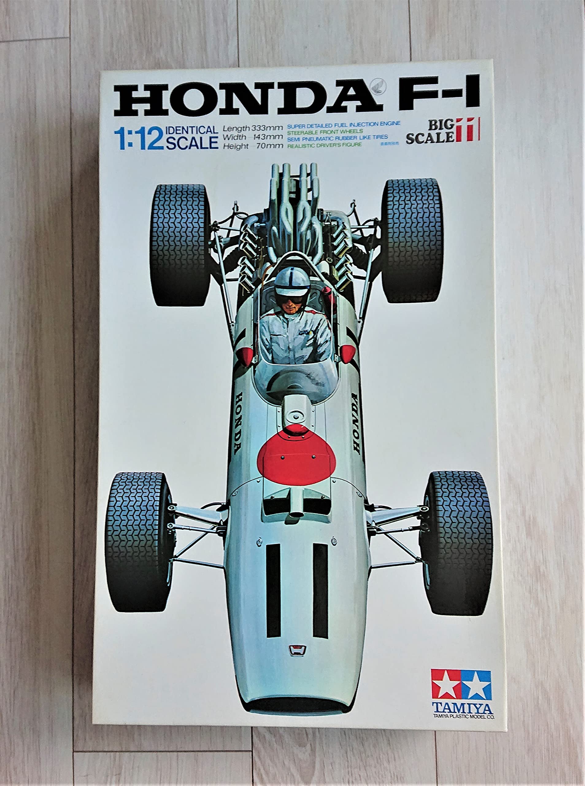 TAMIYA 1/12 Scale Honda F-1 Racing Car Model Kit (12011) - Perfect for Collectors, Hobbyists & RC Car Enthusiasts