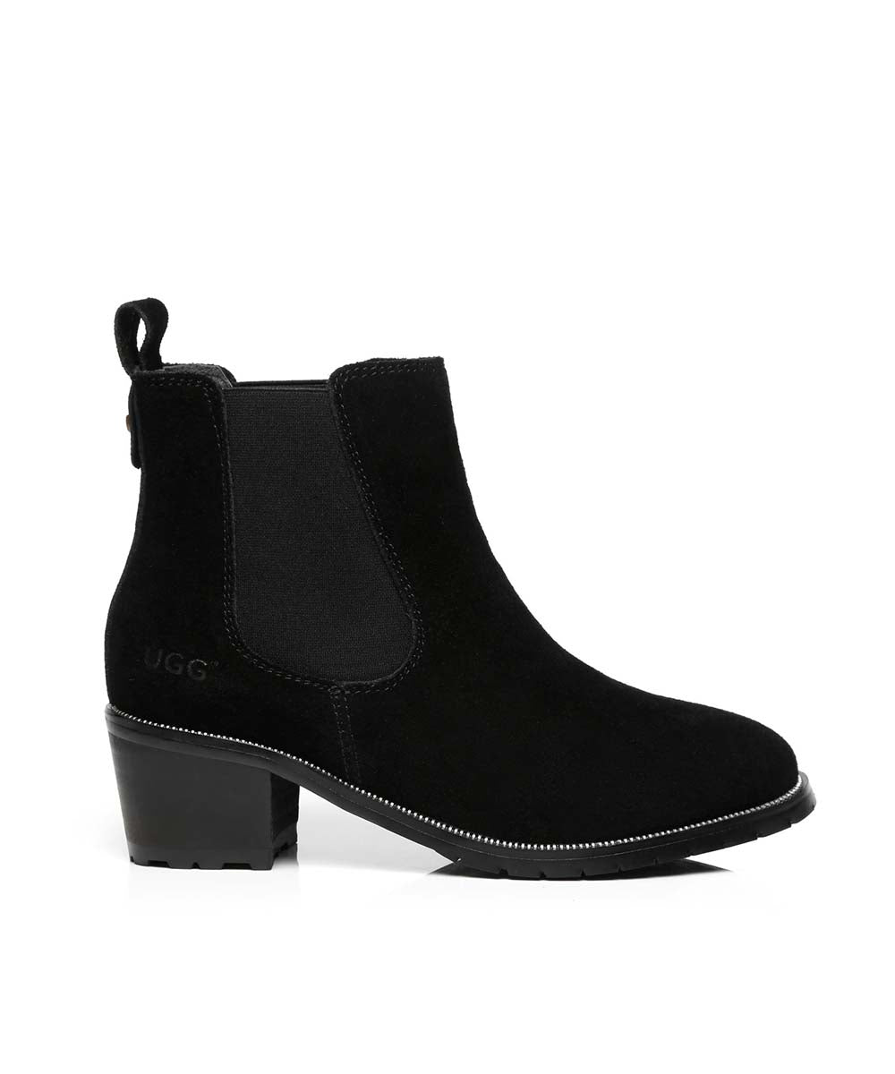 Women's UGG Sandy Boots - Genuine Sheepskin Winter Boots for Women, Cozy & Comfortable - Perfect for Cold Weather, Snow, and Casual Outfits