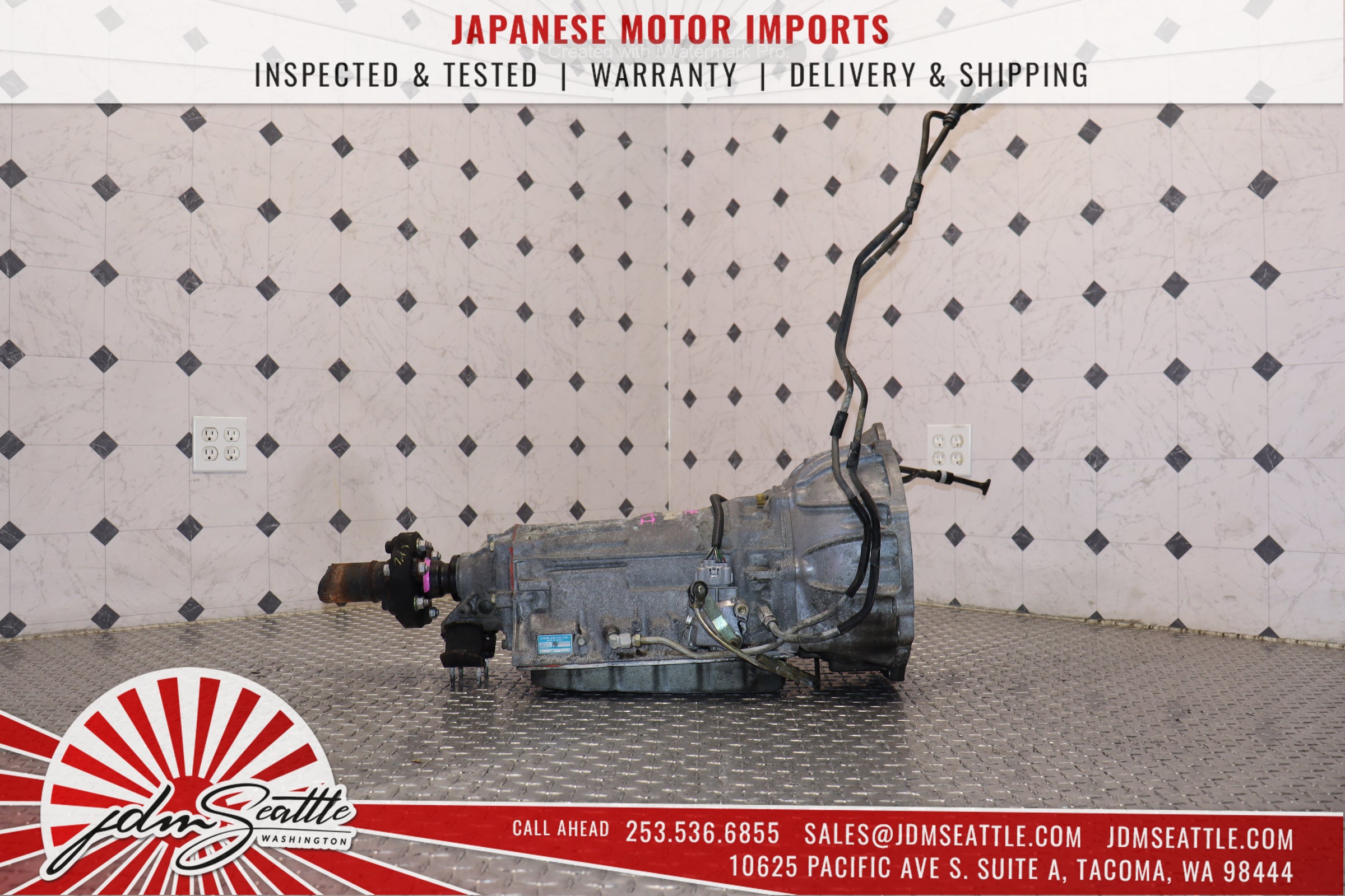 JDM 1UZ Automatic Transmission 1991-1997 - Compatible with Lexus LS400 GS400 SC400 1UZ-FE Non-VVTI - Perfect for Engine Swap & Performance Upgrades
