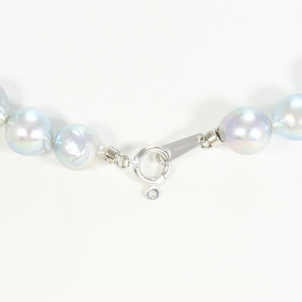 18K White Gold Pearl Necklace for Women - Elegant Bridal Jewelry & Wedding Gift - Perfect for Anniversary, Valentine's Day & Special Occasions