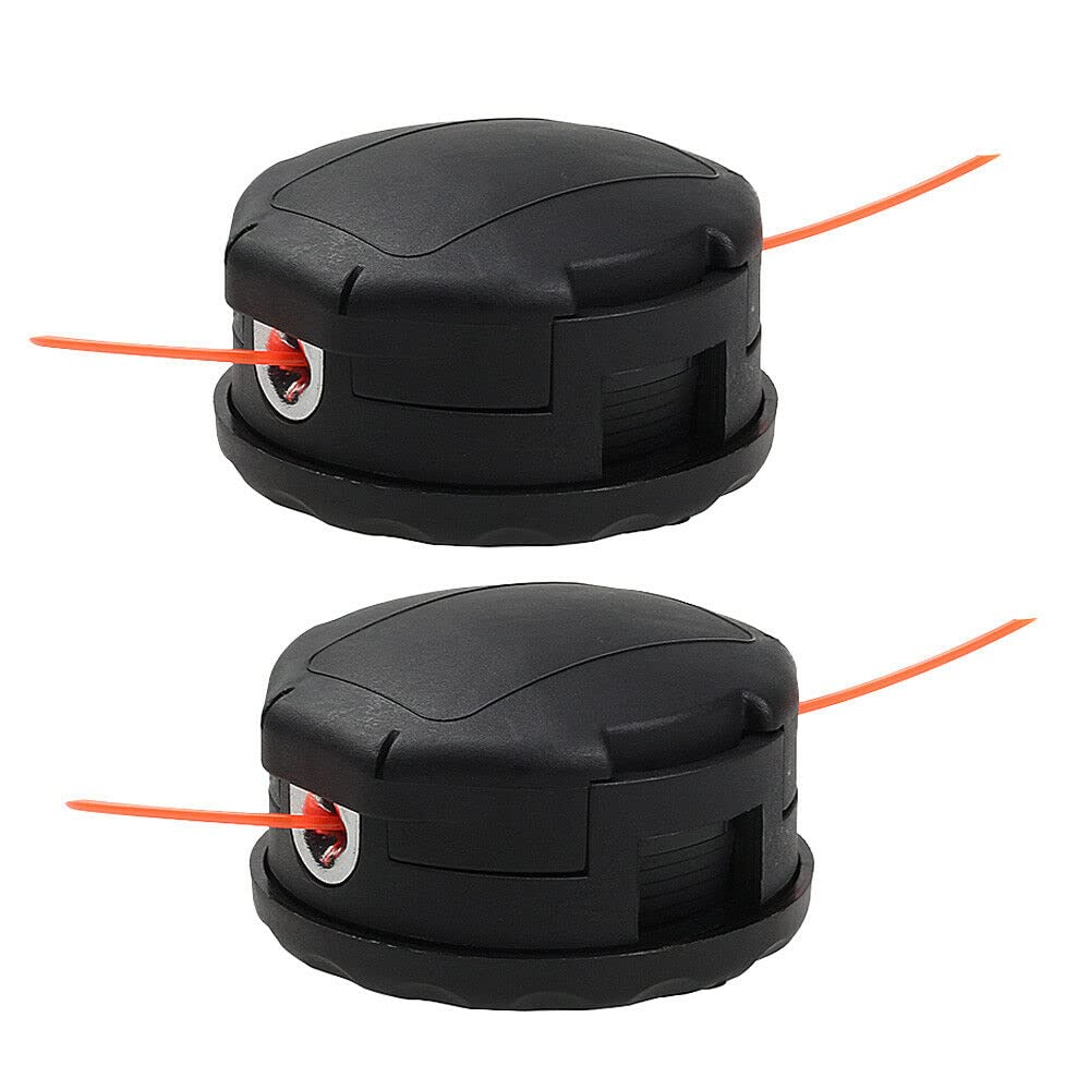 2-Pack Trimmer Head Replacement for Echo Speed Feed 400 SRM Series (10mm x 1.25mm LH) - Compatible with SRM-225, SRM-230, SRM-210 & More - OEM Part #99944200907 - Perfect for Lawn Care, Weed Trimming & Landscaping Maintenance