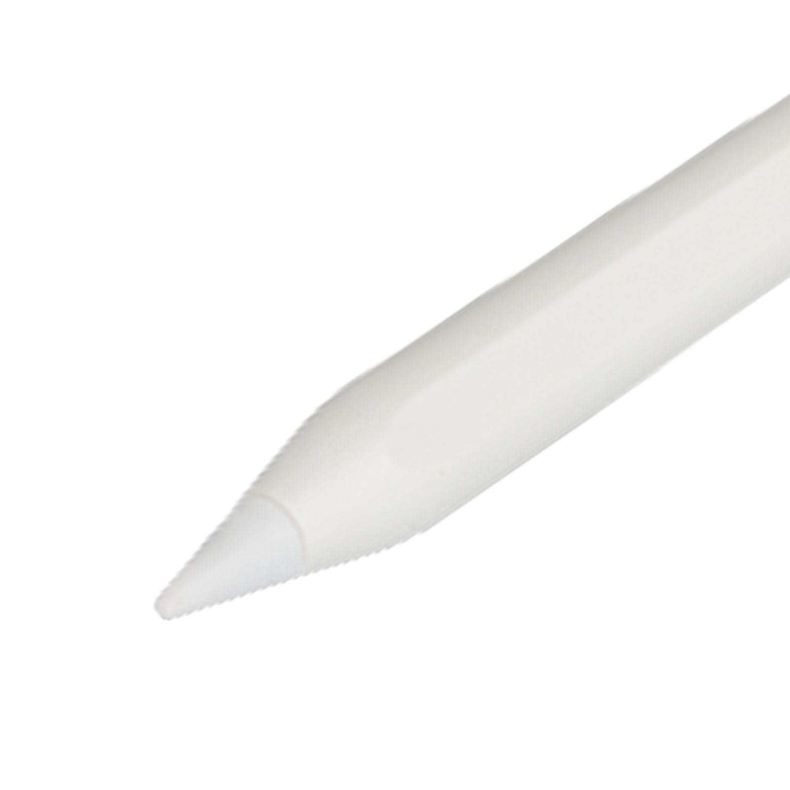 Premium Capacitive Stylus Pen for iPad & Tablets - Wear-Resistant Tip, Silent Writing & Shortcut Buttons - White Digital Pen for Drawing, Note-Taking & Professional Use