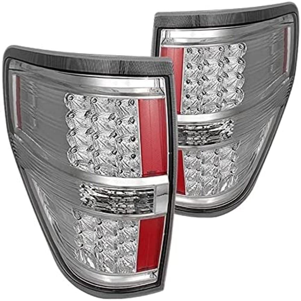 xTune Auto 9025655 LED Tail Lights Black/Smoked - High-Performance Car Lighting for Trucks & SUVs