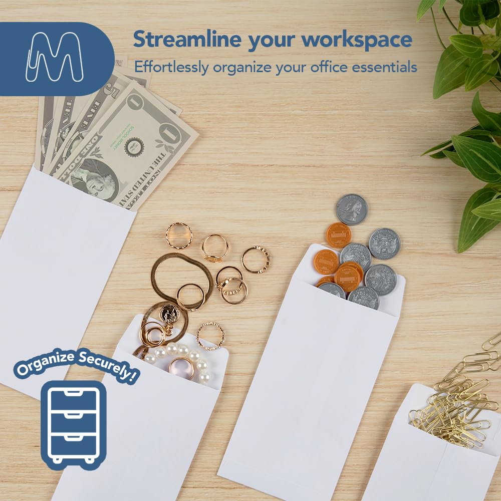 MOS #7 Coin Envelopes 3.5