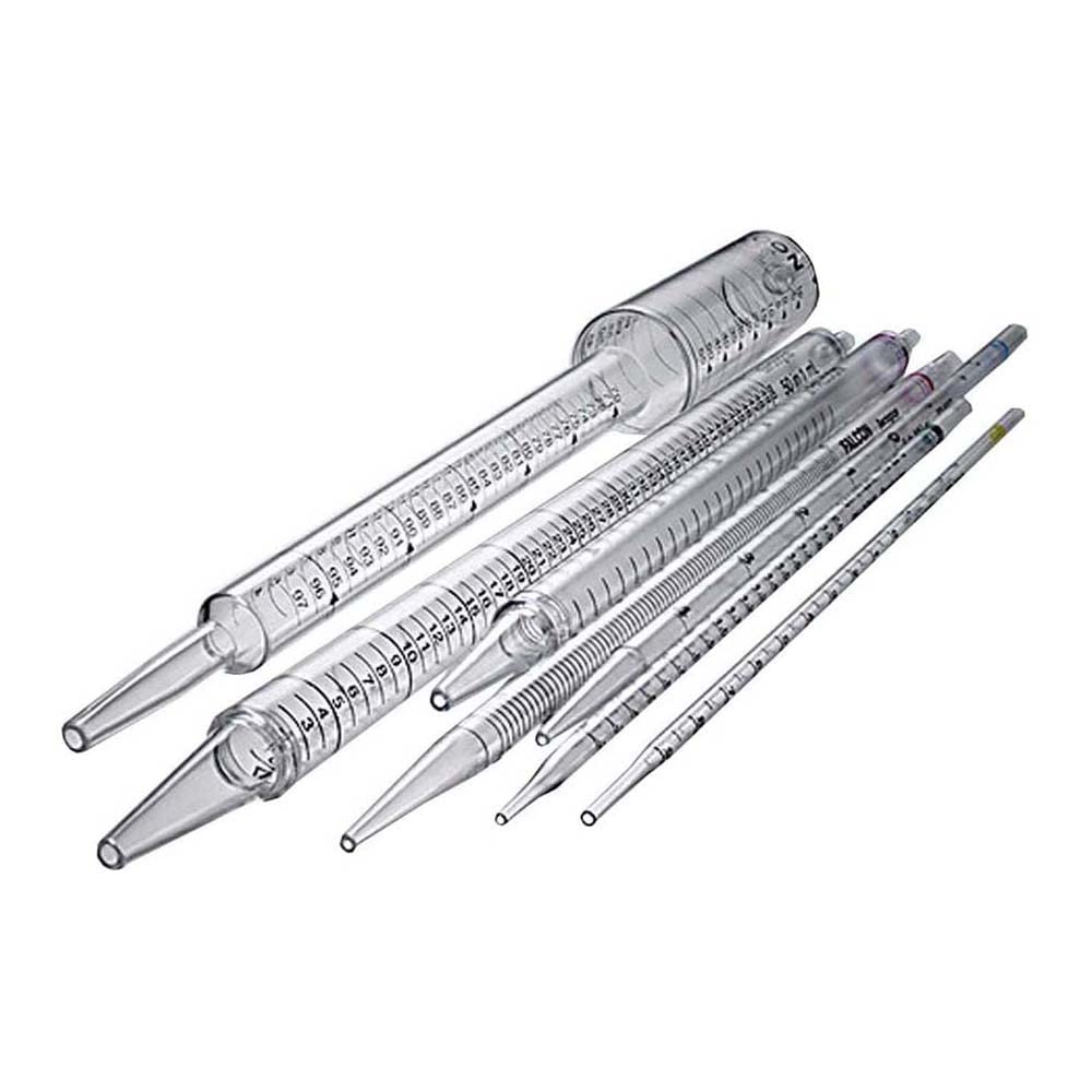BD 356551 Polystyrene Serological Pipette 10mL - Reverse Graduation, 13-41/64