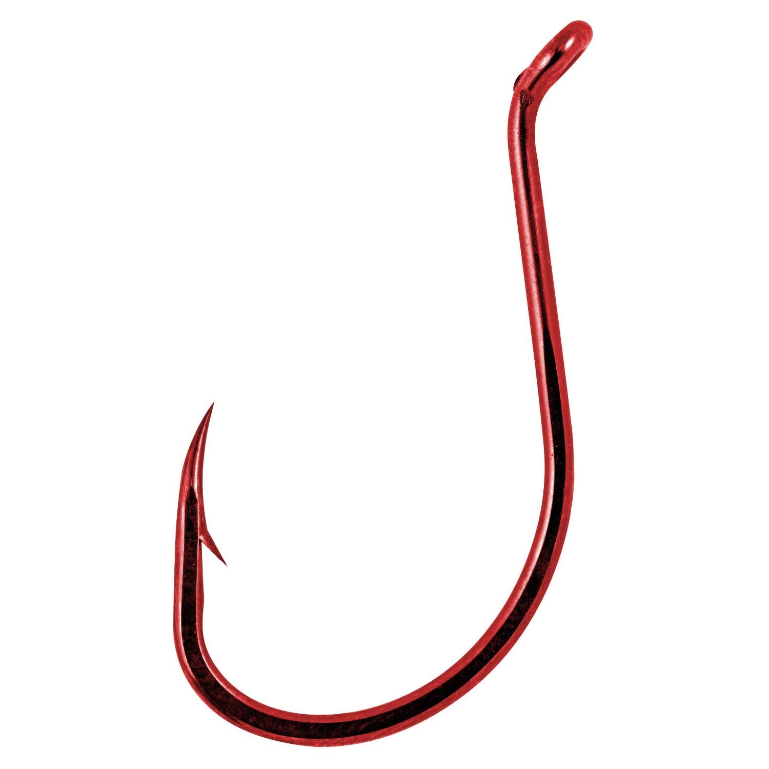 Gamakatsu Red Octopus Fishing Hooks - 100 Pack Saltwater Hooks for Squid, Octopus, and Soft Plastic Lures - Perfect for Offshore Fishing and Saltwater Angling
