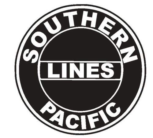 Southern Pacific Railroad 3 Inch Iron-On or Sew-On Patch - Perfect for Jackets, Hats, and DIY Crafts
