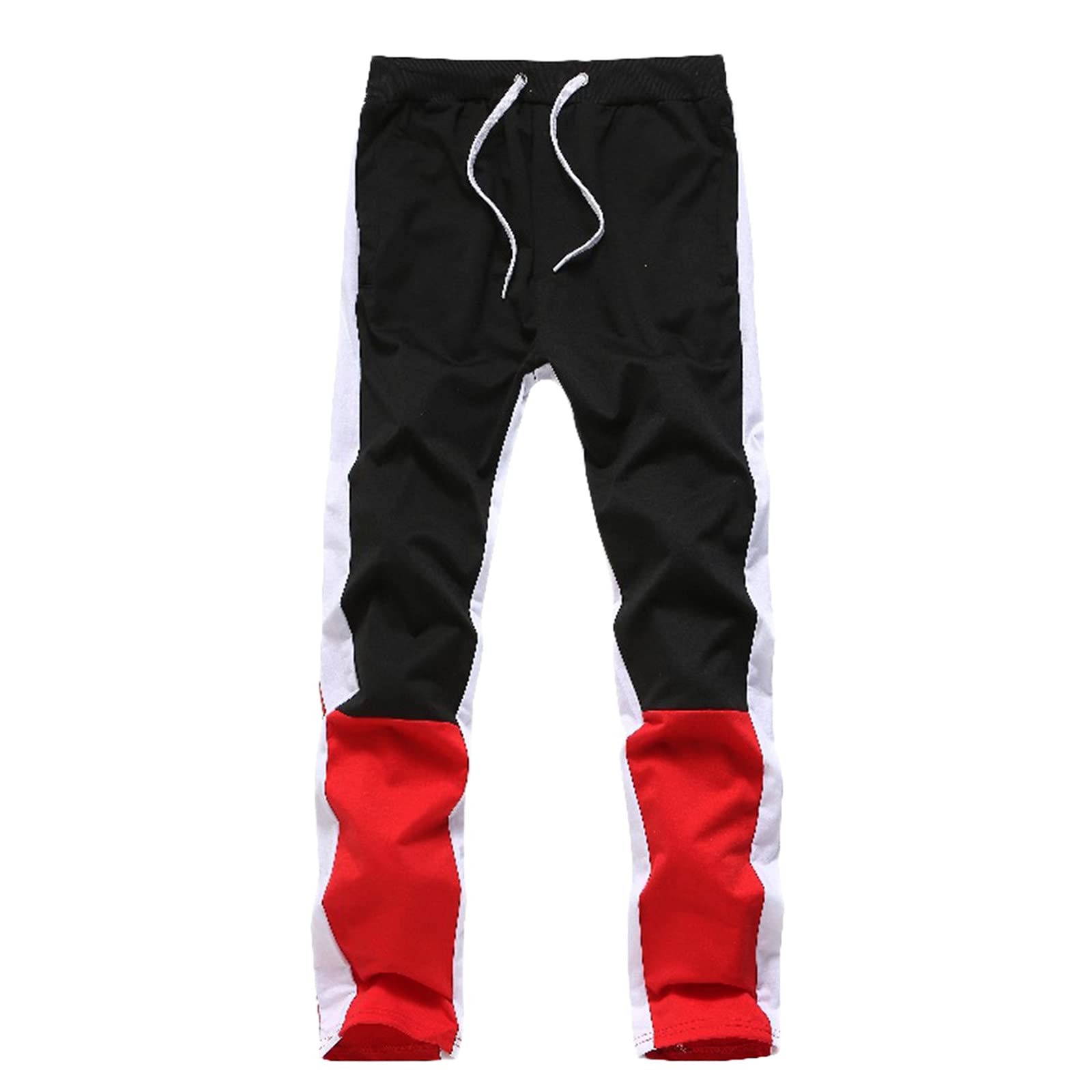 Xiloccer Men's Wide Leg Sweatpants - Comfortable Casual Joggers for Golf, Work & Everyday Wear | Stretchable Skinny Fit Cigarette Pants for Men | Perfect for Office, Travel & Lounge