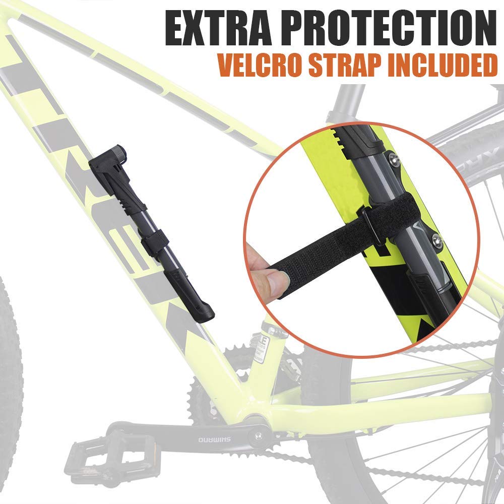 Premium Large Bike Saddle Bag with BV Mini Bike Pump - Waterproof Cycling Accessories for Mountain & Road Bikes | Perfect for Commuting, Touring & Outdoor Adventures