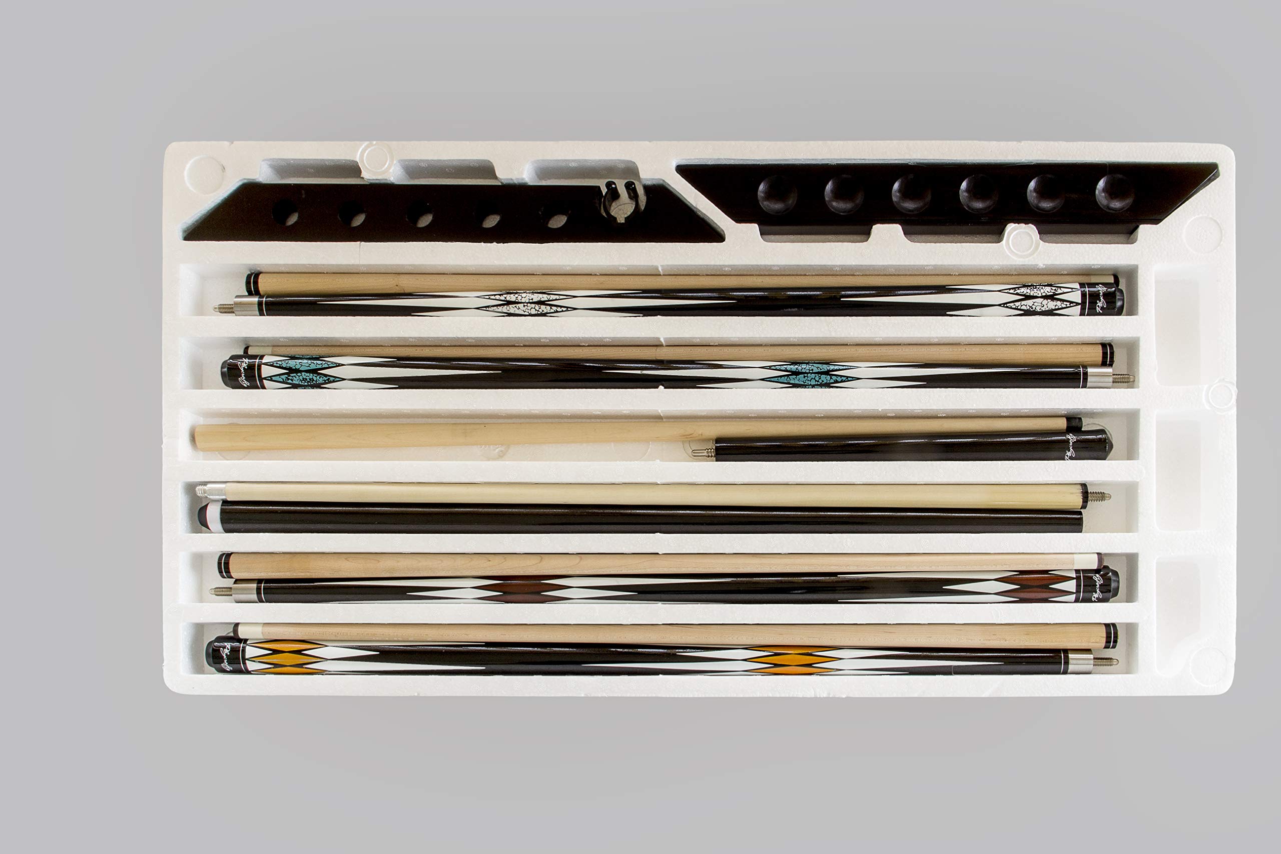 Premium Playcraft Billiard Set - 8-Piece Pool Table Accessories Kit for Home & Game Room Entertainment