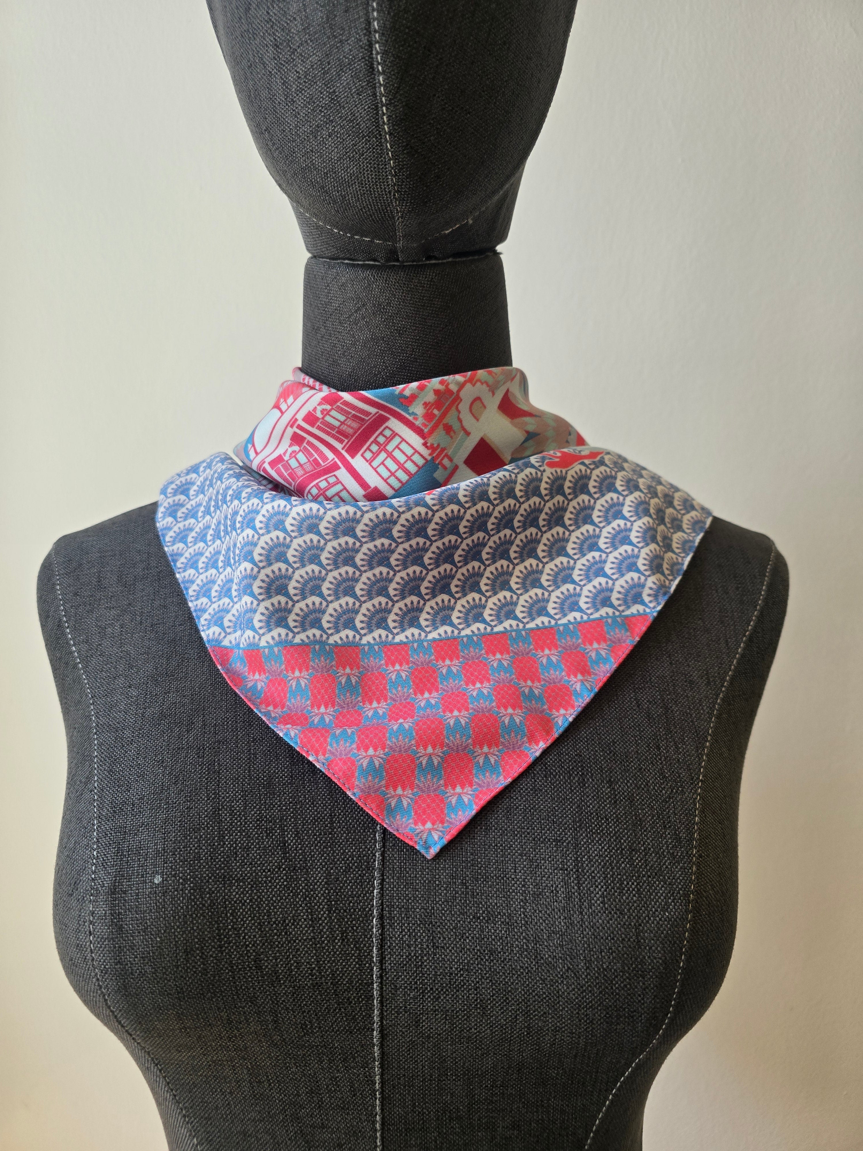 Stylish Tanjong Pagar Petite Re Thread Scarf - Lightweight Fashion Accessory for Women - Perfect for Office, Travel & Casual Outfits