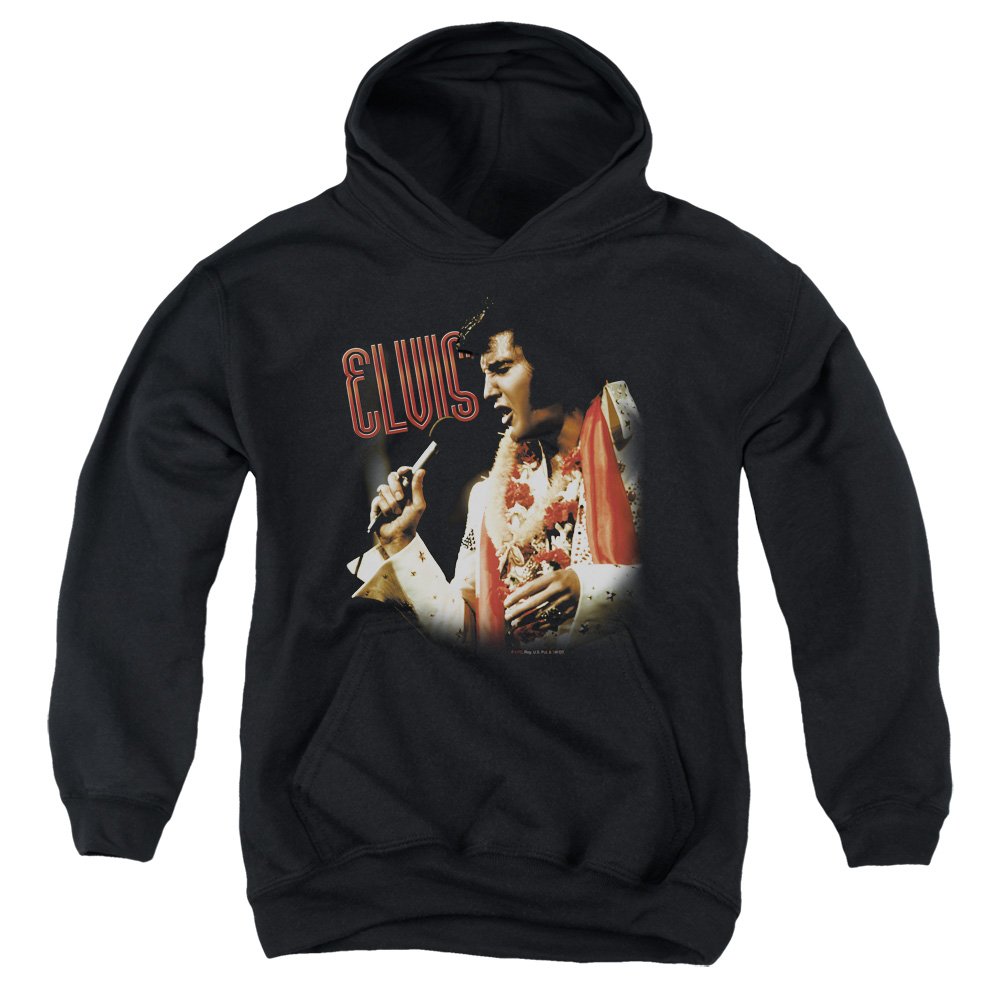 Elvis Presley Vintage Hoodie - Soft Cotton Pullover Sweatshirt for Men & Women | Casual Wear, Music Lovers Gift, Retro Style Fashion