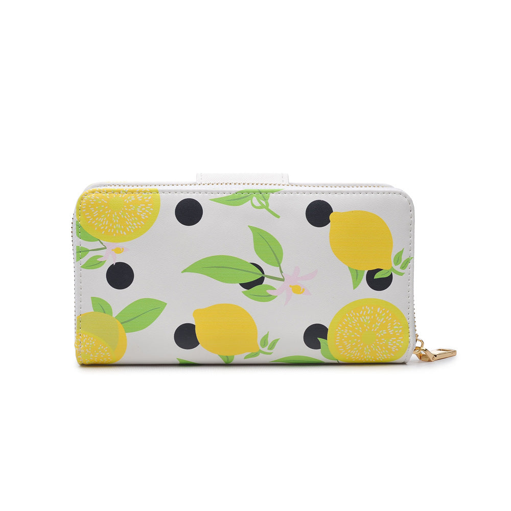 Poppy Lemon Wallet - Stylish & Slim RFID Blocking Leather Wallet for Women & Men | Perfect for Travel, Shopping & Everyday Use